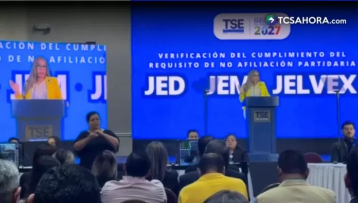 TSE verifica que integrantes de Juntas Electorales no tengan afiliación partidaria