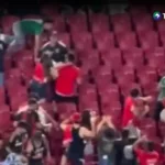 Amistoso de México y Chile termina en pelea entre aficionados