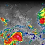 México en vigilancia por huracán Isaías y tormenta Simón 