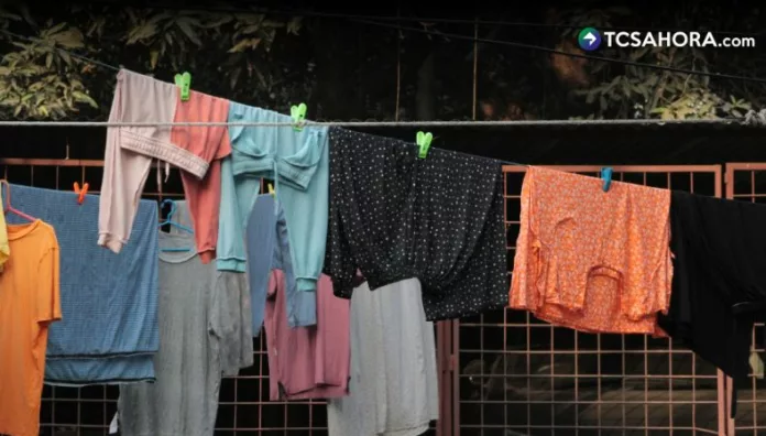 La humedad, las altas temperaturas y las condiciones inadecuadas al guardar la ropa pueden crear un ambiente para la proliferación de hongos