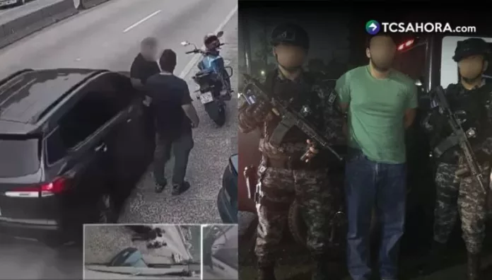 Una cámara de seguridad captó el momento de un atropello ocurrido la tarde del jueves en el que el conductor huyó del lugar.
