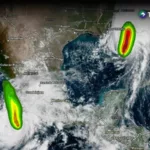 Huracanes Isaías y Simón amenazan costas de EE.UU. y México