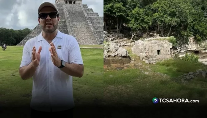 El conductor de Viva la Mañana disfruta de sus vacaciones en México y compartió una experiencia que lo llevó a poner a prueba una curiosidad maya.