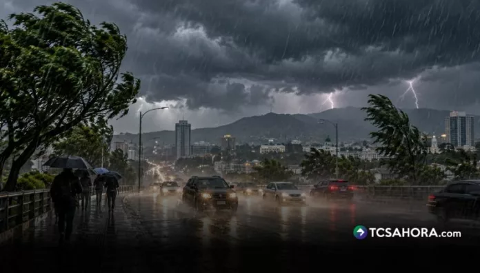 Las lluvias se esperan desde la tarde del sábado y seguirán el domingo en distintas zonas del país. El MARN prevé ráfagas de viento y actividad eléctrica.