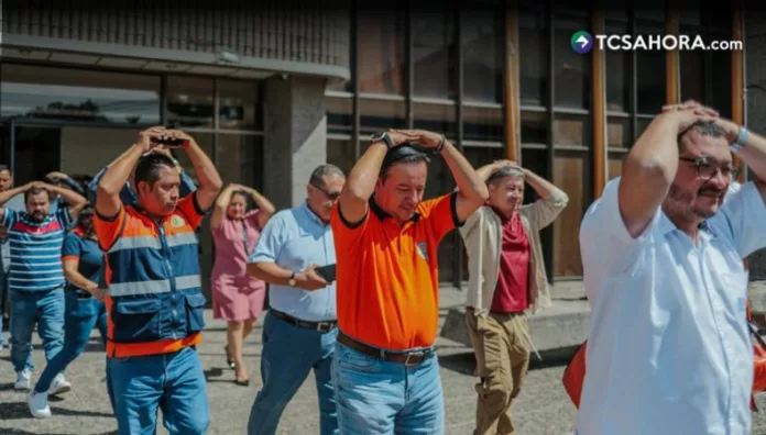 Instituciones participan en simulacro nacional de terremoto