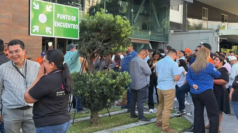 Instituciones participan en simulacro nacional de terremoto