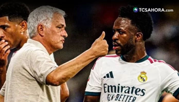 José Mourinho habló tras la sanción de cuatro partidos a Vinícius tras su polémica expulsión ante el Villarreal.