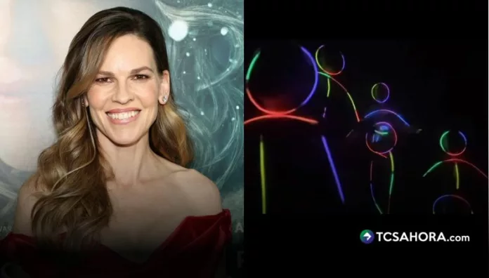 Hilary Swank anunció que está embarazada de su tercer hijo con un curioso video y una frase que dejó al descubierto su próximo gran proyecto.