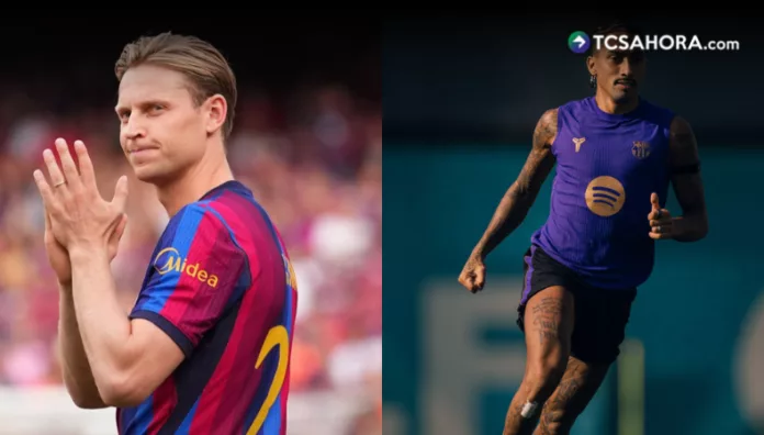 Raphinha y Frenkie de Jong entraron en la convocatoria de Hansi Flick para el duelo ante el Betis tras superar sus lesiones.