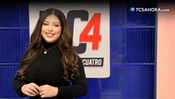 Dania Mejía dio un nuevo paso en su carrera como periodista deportiva en Canal 4, con el partido entre España y México en el Mundial Femenino Sub-17.