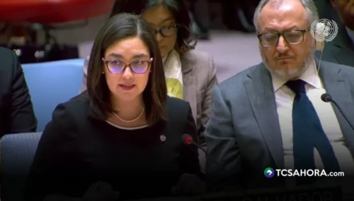 Embajadora de El Salvador en la ONU condenó el ataque contra soldados salvadoreños en Haití el pasado 18 de octubre.