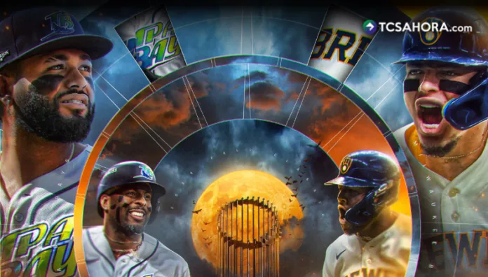 Tampa Bay Rays y los Milwaukee Brewers se enfrentarán por primera vez en la historia en la Serie Mundial de la MLB.