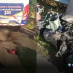 Accidente entre motocicleta y autobús deja una fallecida