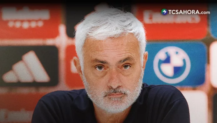 José Mourinho habló sobre los silbidos de la afición del Real Madrid a Vinícius durante el primer tiempo ante el Leipzig.
