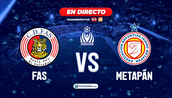 Repasa los detalles del partido de la fecha 13 del Torneo Apertura 2026 de la Liga Mayor de Fútbol entre FAS y Metapán.