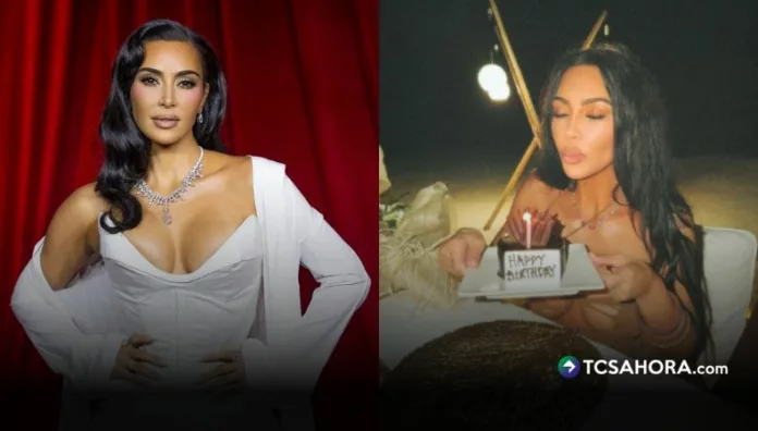 Kim Kardashian celebró sus 46 años entre Filipinas y una fiesta de lujo. Su vestido brillante, un pastel muy especial y su familia completaron el festejo.