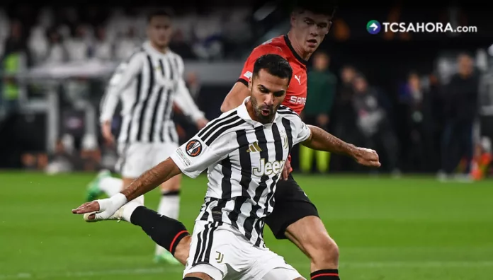 La Juventus rescató un empate en casa en la Europa League; el Milán fue goleado.
