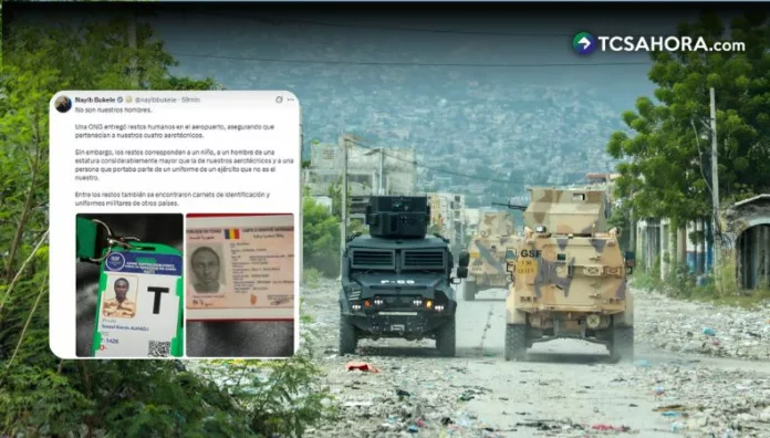Bukele niega que cuerpos encontrados en Haití sean de militares salvadoreños