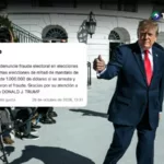 Trump ofrece un millón de dólares a quienes denuncien fraude electoral