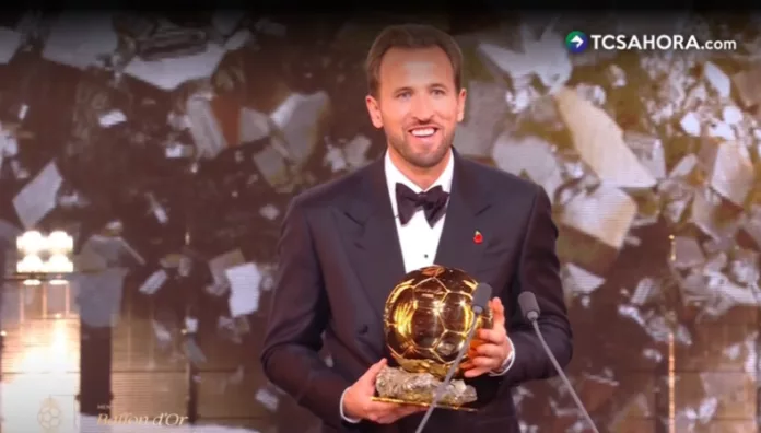 Harry Kane se quedó con el Balón de Oro 2026 tras imponerse en la votación a Kylian Mbappé, Lamine Yamal y Lionel Messi.