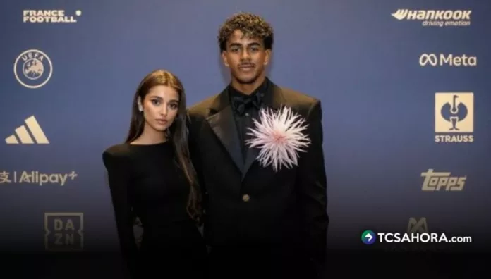 Inés García lució un vestido con guantes y Lamine Yamal apostó por un traje con un broche de plumas de Chanel que Pedro Pascal llevó en los Oscar.