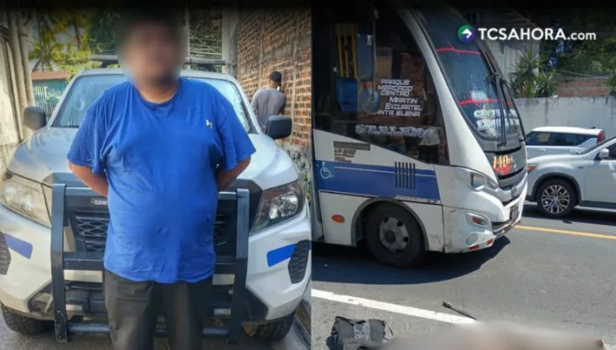 Detienen a motorista de buseta por atropellar a adulto mayor