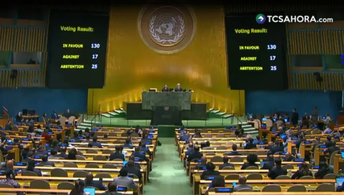 Naciones Unidas aprueba resolución que pide el fin del bloqueo a Cuba