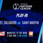 La Selecta por Canal 4 y TCS Go en El Salvador ante Saint Martin